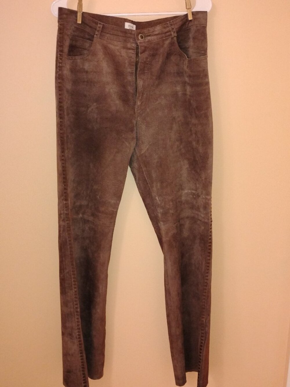 Think Tank Suede Pants